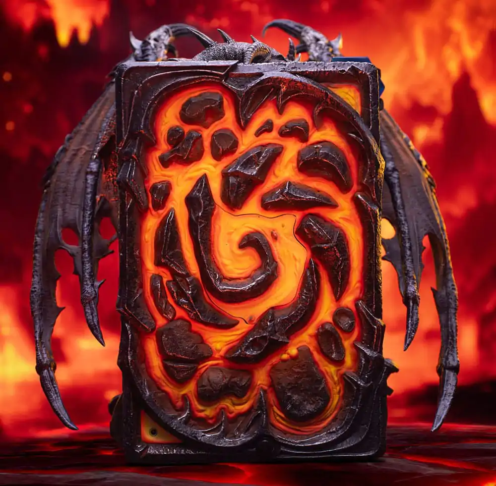 Hearthstone 3D Art Bilderrahmen Statue Deathwing 34 cm Produktfoto