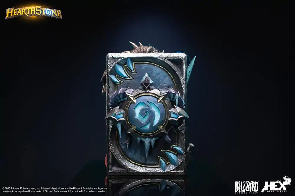 Hearthstone 3D Kunst Rahmen Statue The Lich King 31 cm Produktfoto