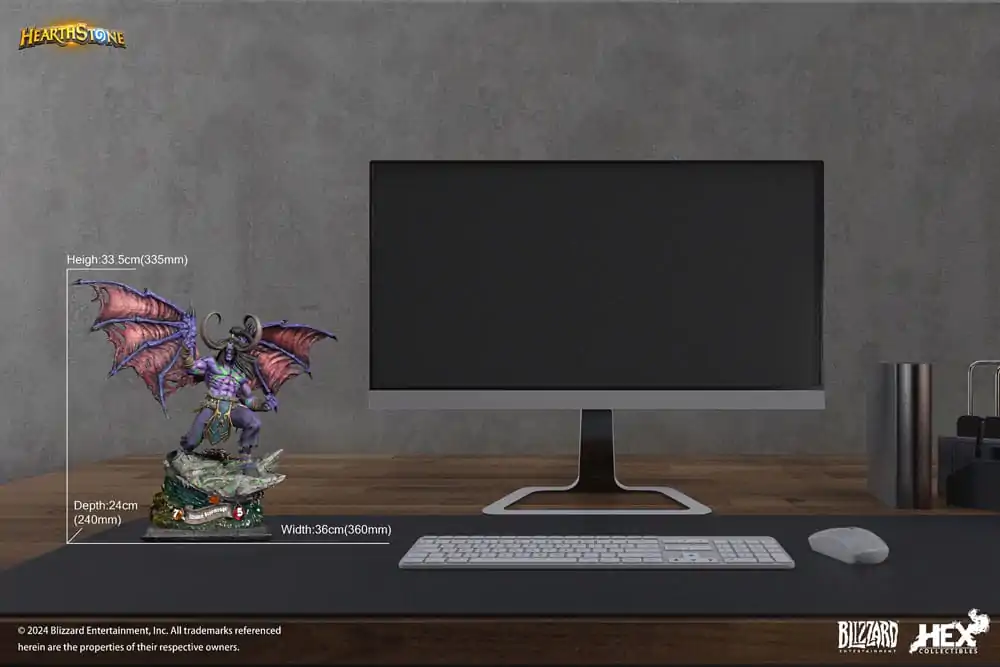 Hearthstone Statue Illidan Stormrage 33 cm Produktfoto