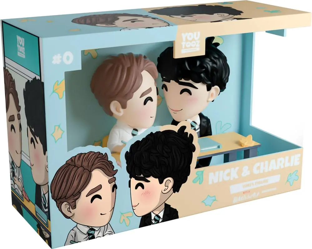 Heartstopper Vinyl Figur Nick and Charlie 11 cm Produktfoto