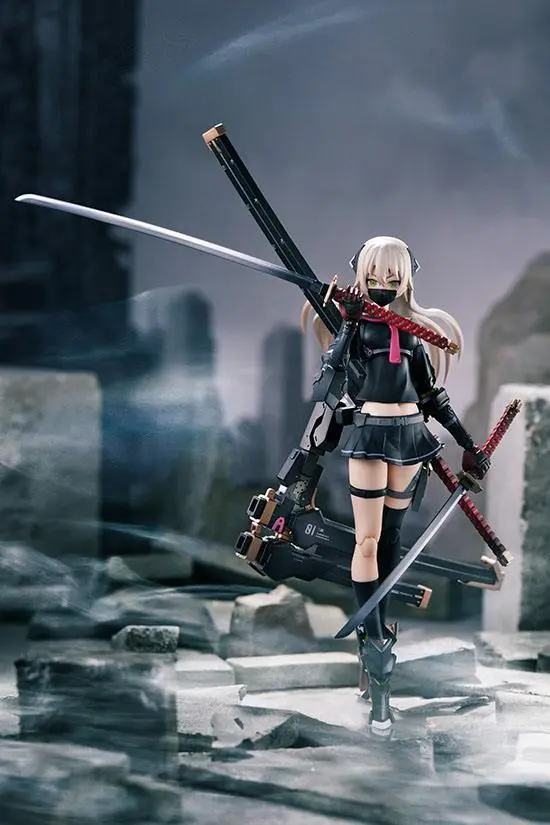 Heavily Armed High School Girls PLAMAX Figur HH-01 Ichi 17 cm Produktfoto