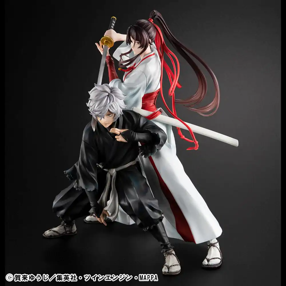 Hell´s Paradise Lucrea PVC Statuen 2er-Set Gabimaru & Sagiri Yamada Asaemon 20 cm Produktfoto