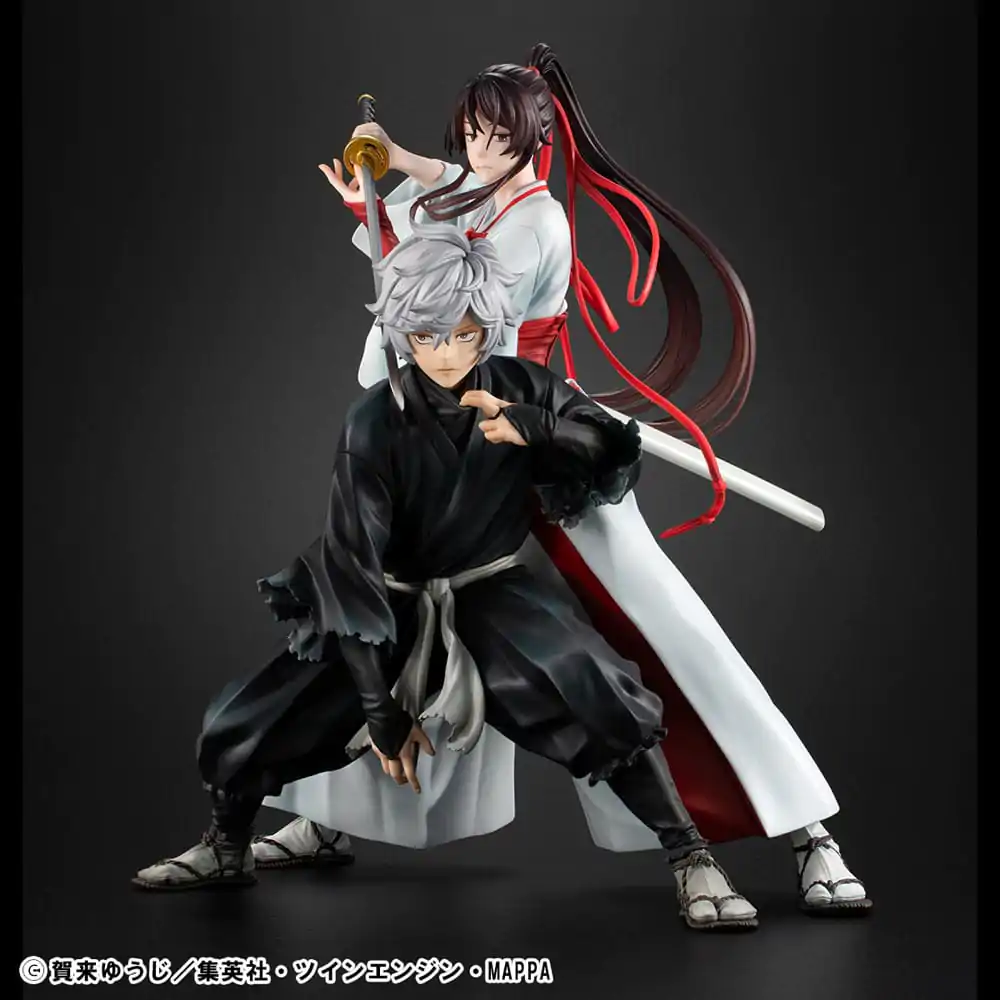 Hell´s Paradise Lucrea PVC Statuen 2er-Set Gabimaru & Sagiri Yamada Asaemon 20 cm Produktfoto