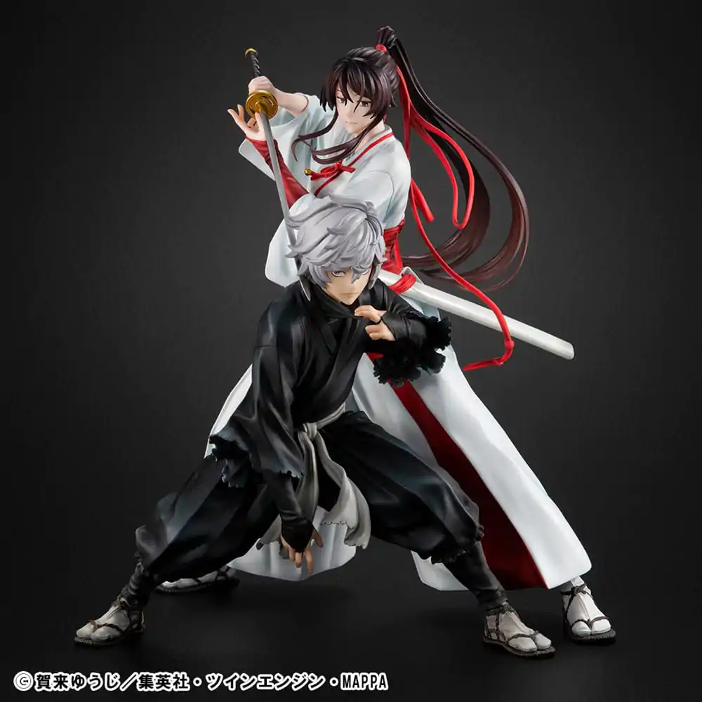 Hell´s Paradise Lucrea PVC Statuen 2er-Set Gabimaru & Sagiri Yamada Asaemon 20 cm Produktfoto