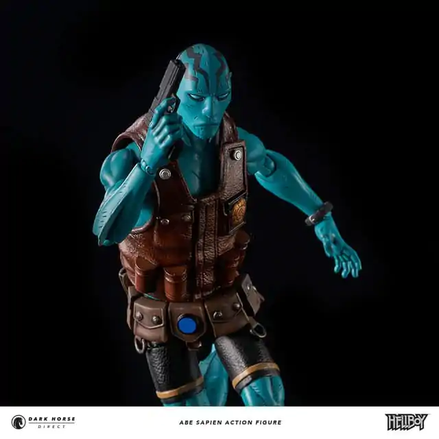 Hellboy Actionfigur 1/12 Abe Sapien 15 cm Produktfoto