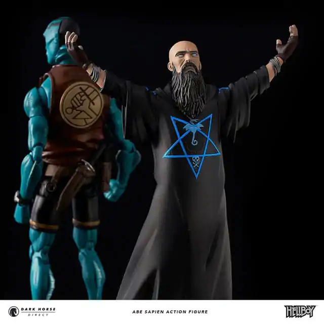 Hellboy Actionfigur 1/12 Abe Sapien 15 cm Produktfoto
