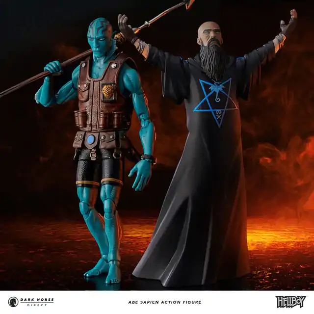 Hellboy Actionfigur 1/12 Abe Sapien 15 cm Produktfoto