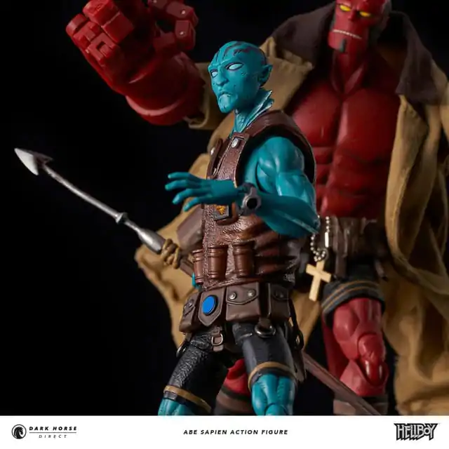 Hellboy Actionfigur 1/12 Abe Sapien 15 cm Produktfoto