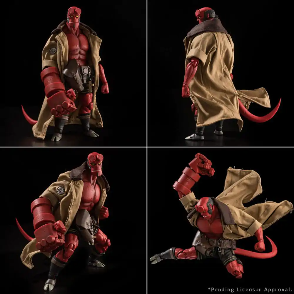 Hellboy Actionfigur 1/12 Hellboy 30th Anniversary Edition 19 cm termékfotó