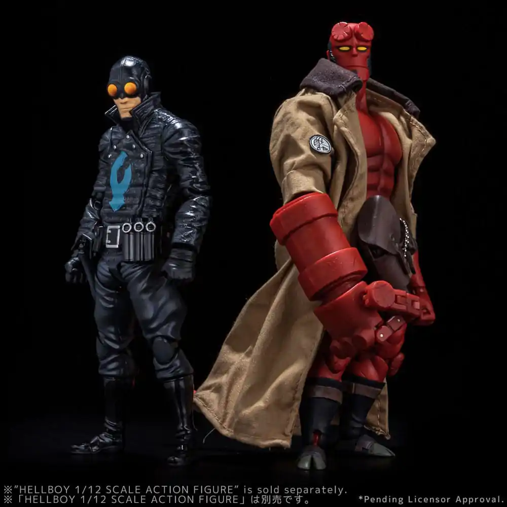 Hellboy Actionfigur 1/12 Lobster Johnson 17 cm termékfotó