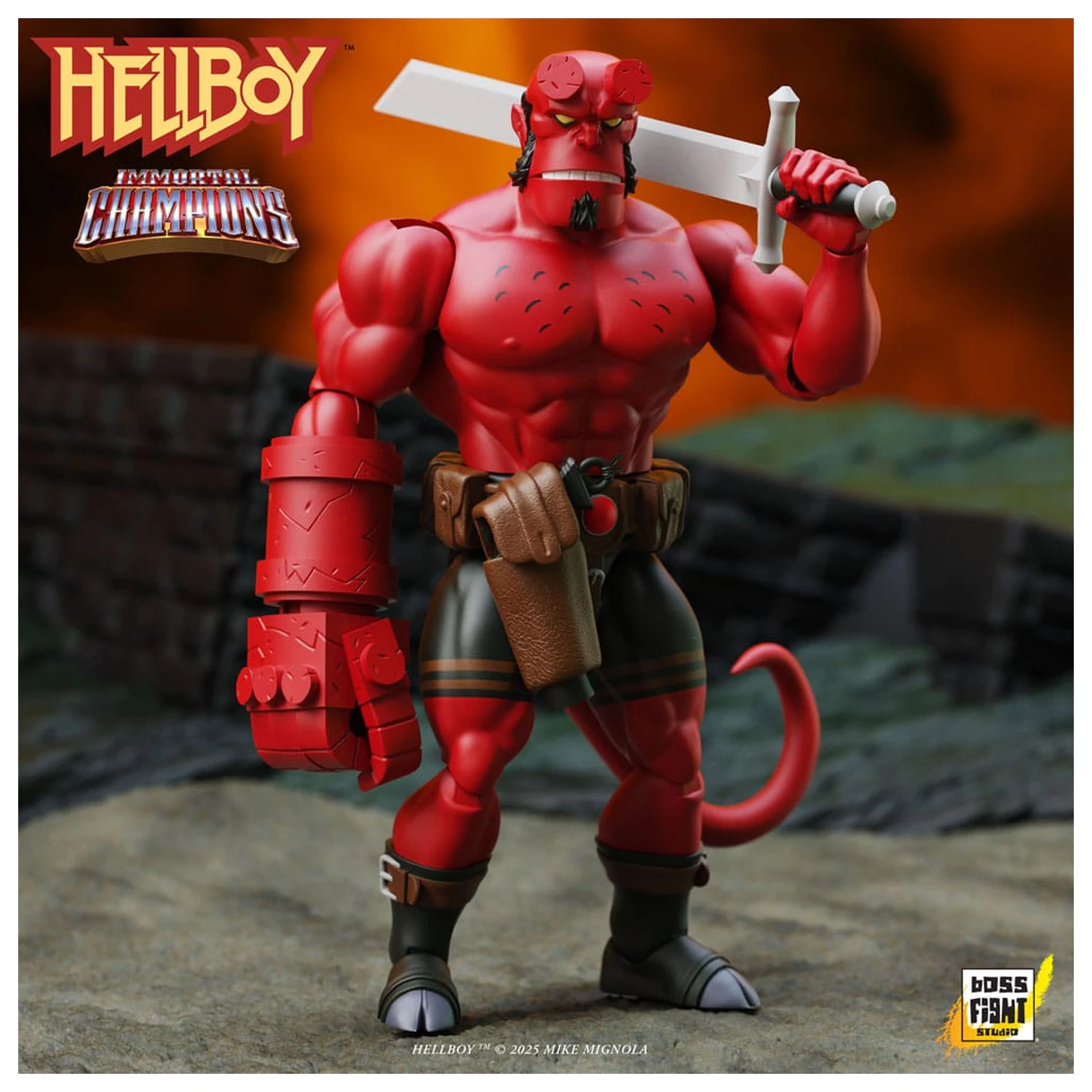 Hellboy Actionfigur Hellboy 14 cm Produktfoto