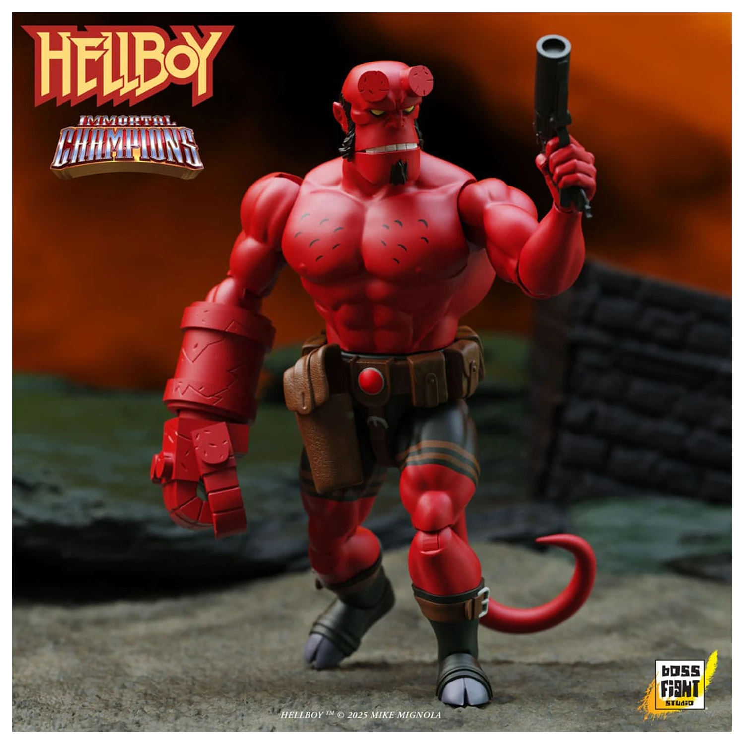 Hellboy Actionfigur Hellboy 14 cm Produktfoto