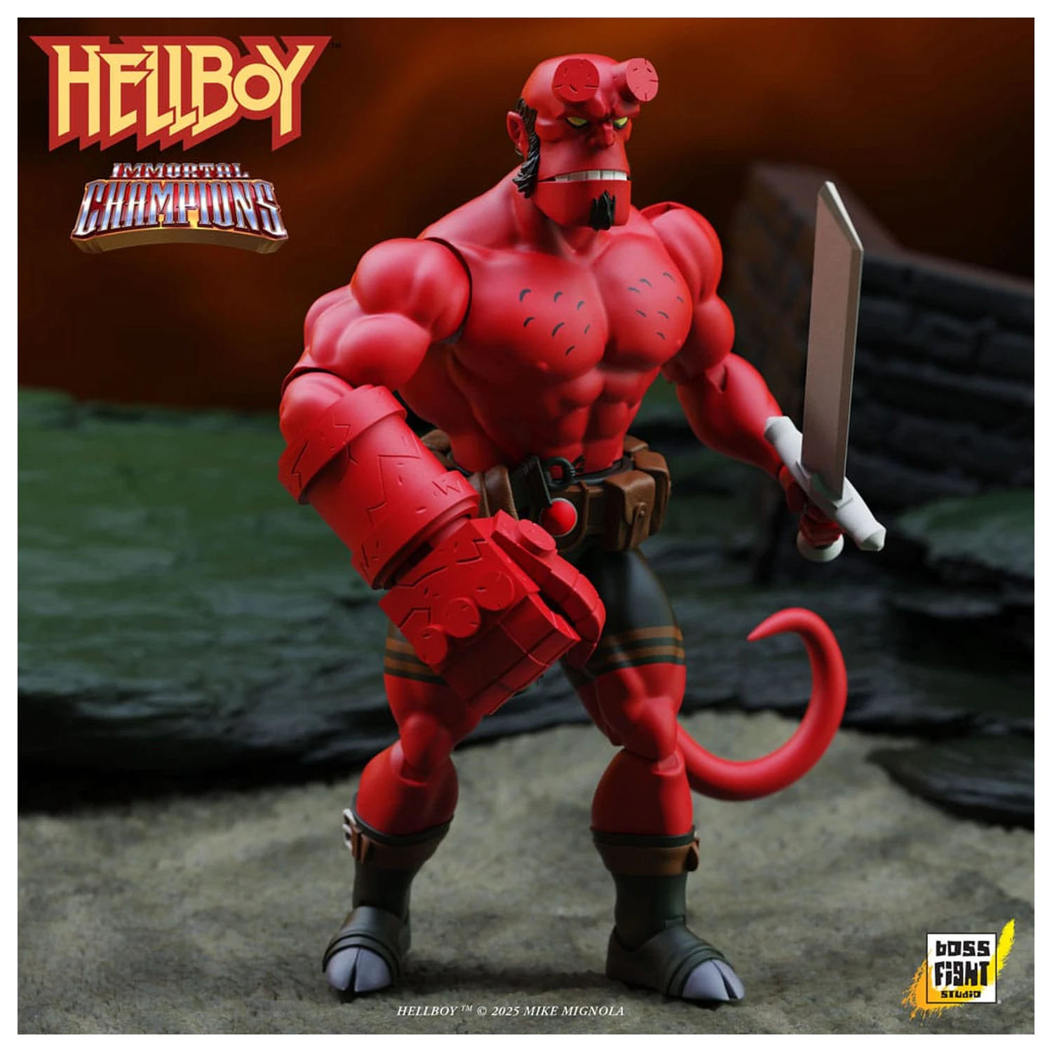 Hellboy Actionfigur Hellboy 14 cm Produktfoto