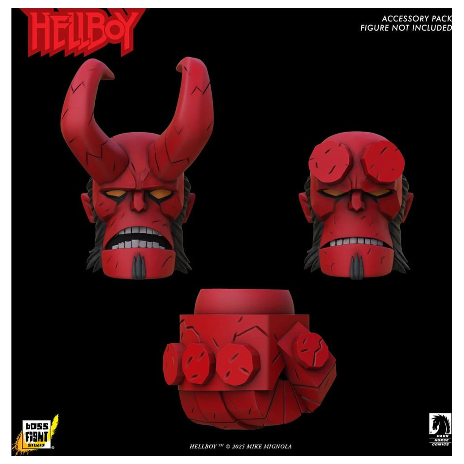 Hellboy Actionfigur Zubehör Hellboy Box Voller Bösem Zubehör Pack Produktfoto
