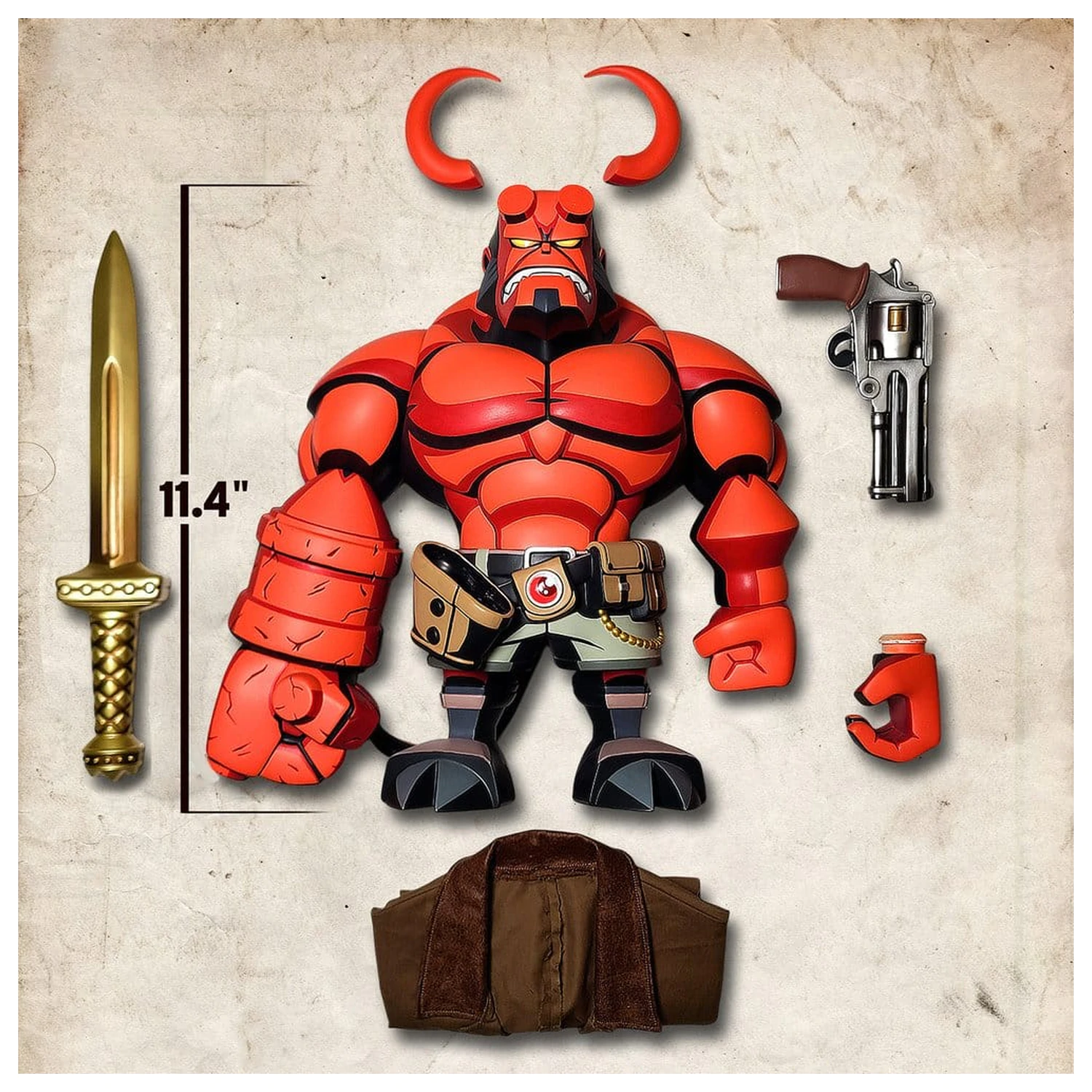 Hellboy Bulkyz Vinyl Figur 29 cm Produktfoto