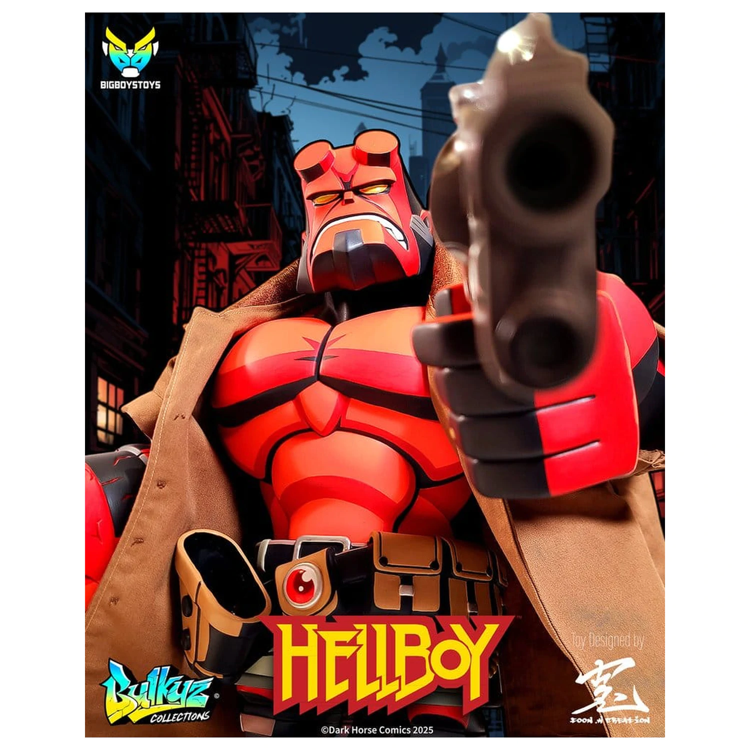 Hellboy Bulkyz Vinyl Figur 29 cm Produktfoto