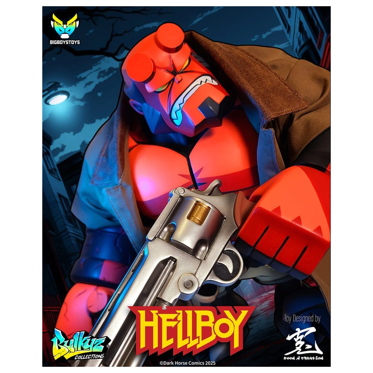 Hellboy Bulkyz Vinyl Figur 29 cm Produktfoto