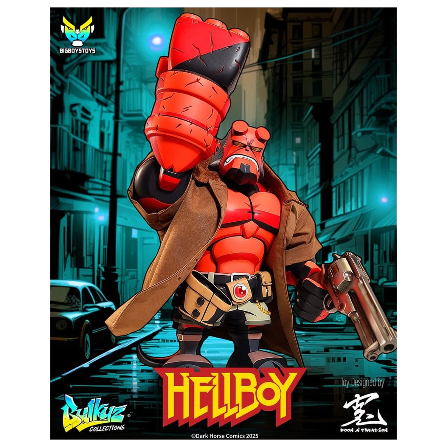 Hellboy Bulkyz Vinyl Figur 29 cm Produktfoto