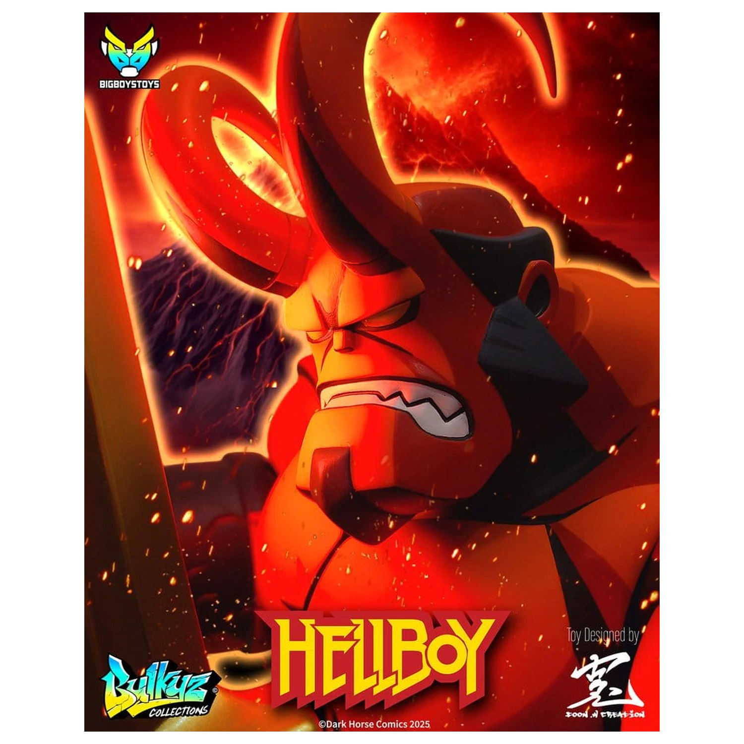 Hellboy Bulkyz Vinyl Figur 29 cm Produktfoto
