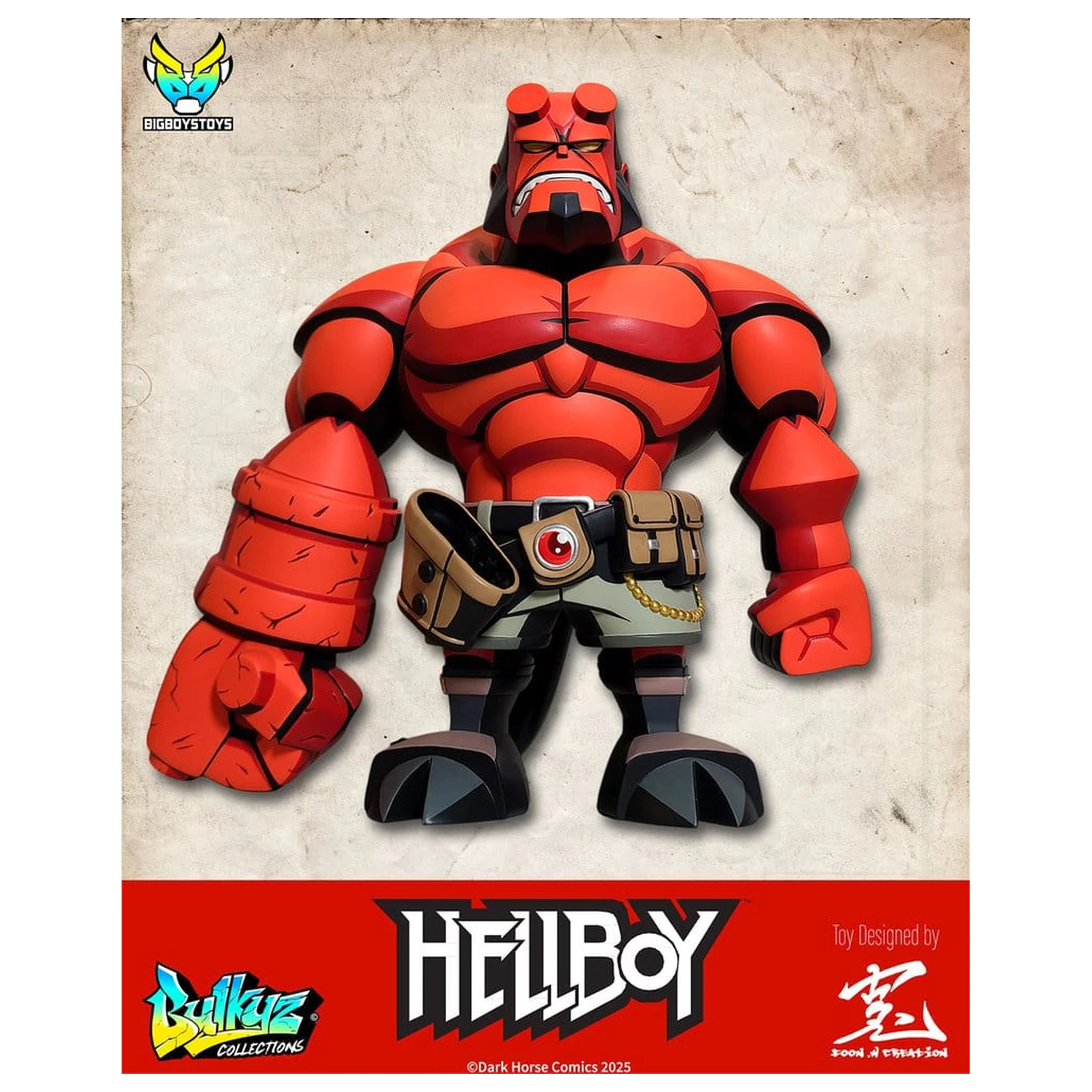 Hellboy Bulkyz Vinyl Figur 29 cm Produktfoto