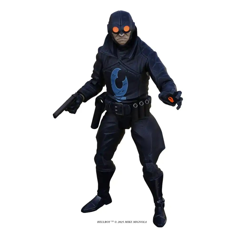 Hellboy Actionfigur Lobster Johnson (The Iron Prometheus) 17 cm Produktfoto
