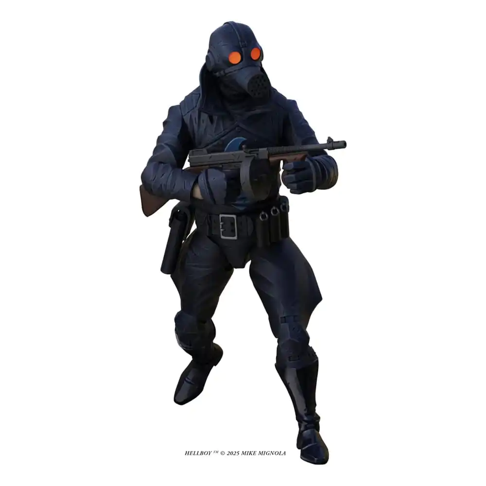 Hellboy Actionfigur Lobster Johnson (The Iron Prometheus) 17 cm Produktfoto