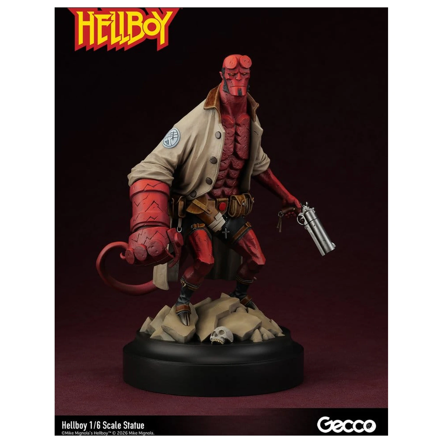 Hellboy PVC Figur 1/6 34 cm Produktfoto