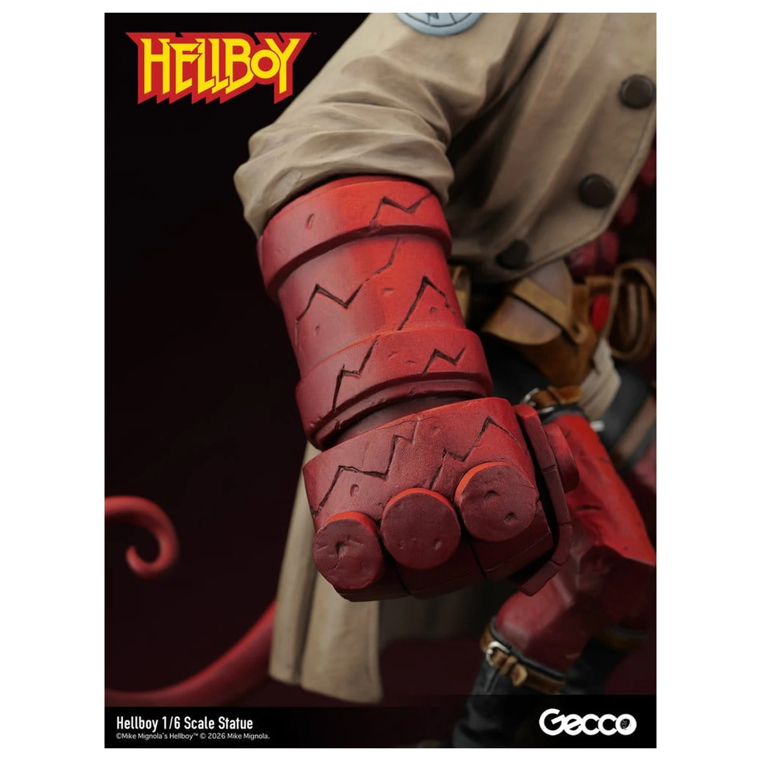 Hellboy PVC Figur 1/6 34 cm Produktfoto