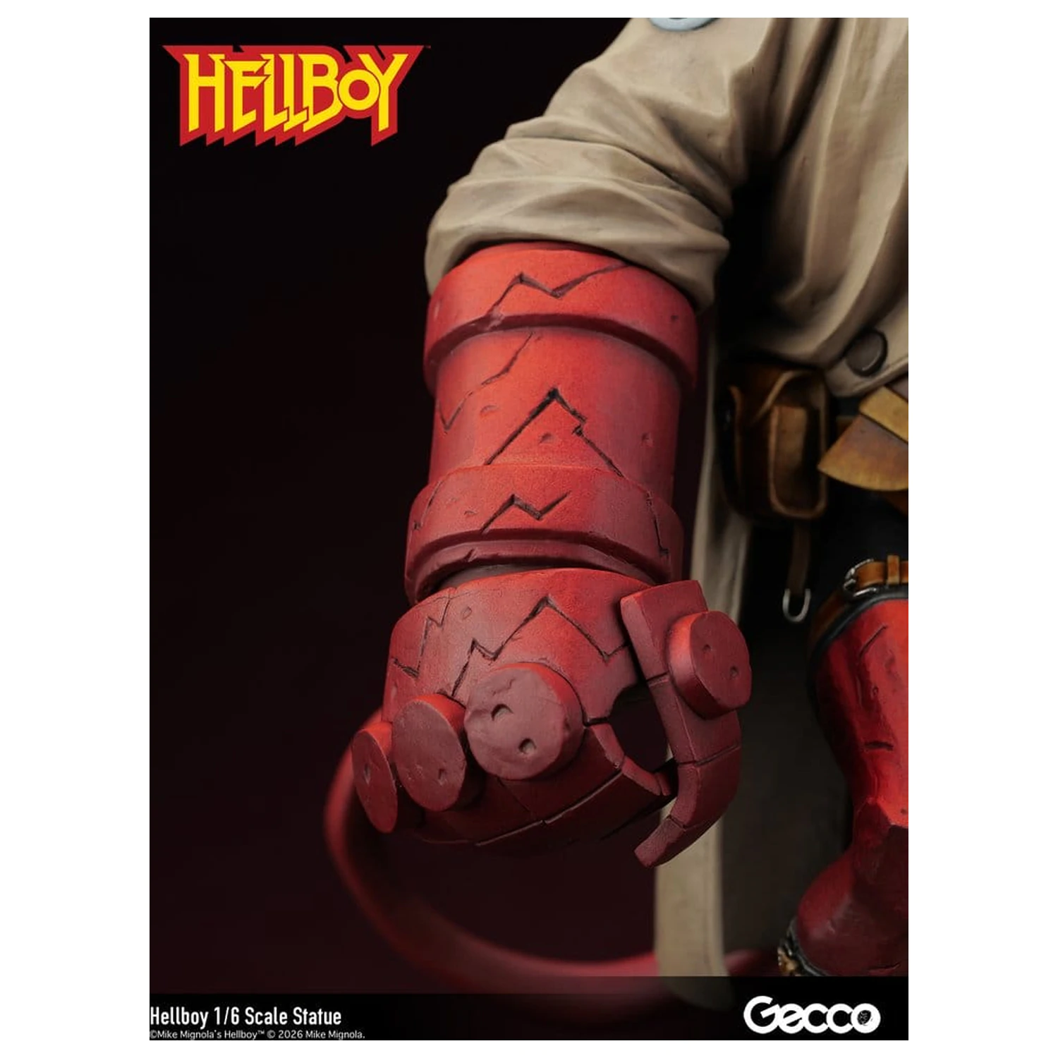 Hellboy PVC Figur 1/6 34 cm Produktfoto
