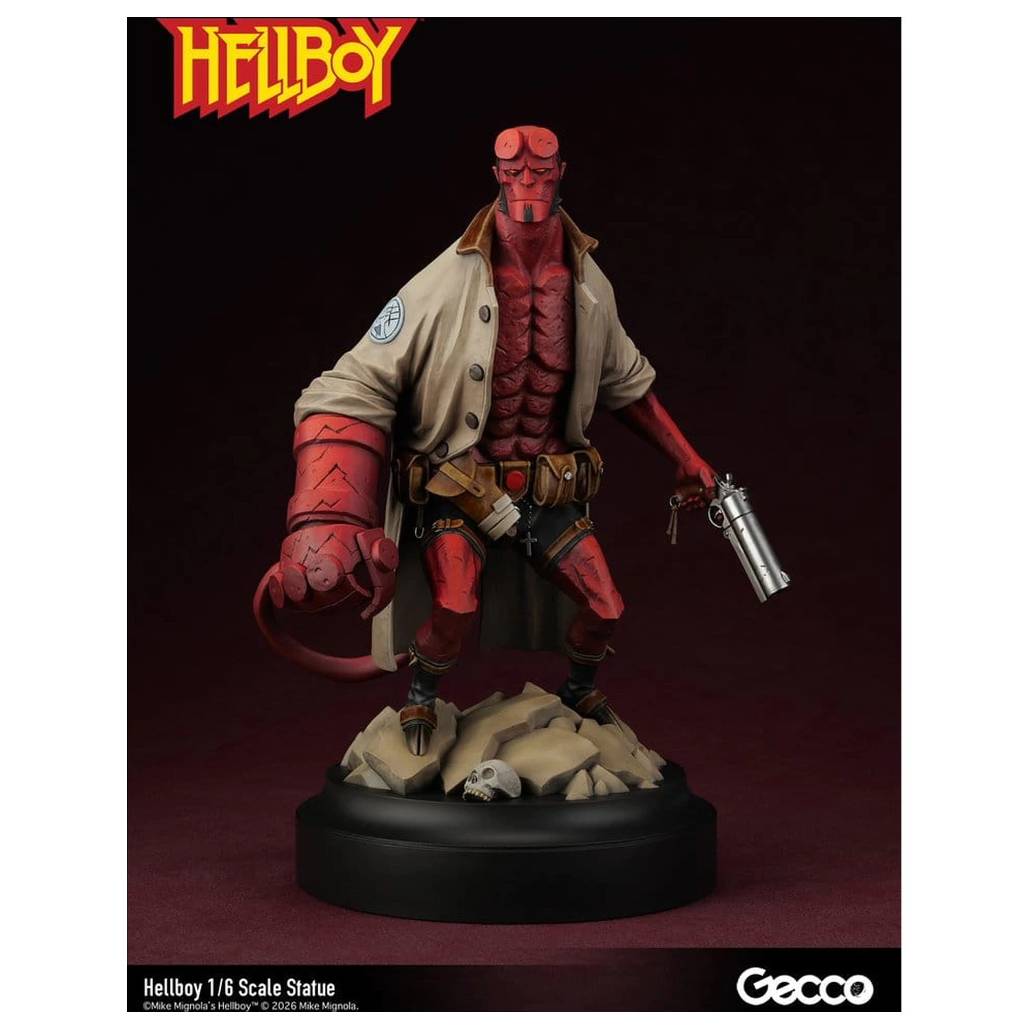 Hellboy PVC Figur 1/6 34 cm Produktfoto