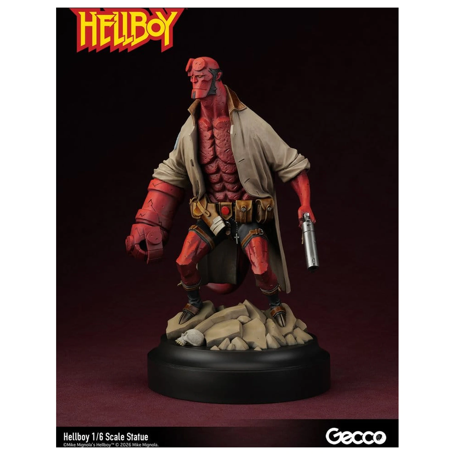 Hellboy PVC Figur 1/6 34 cm Produktfoto