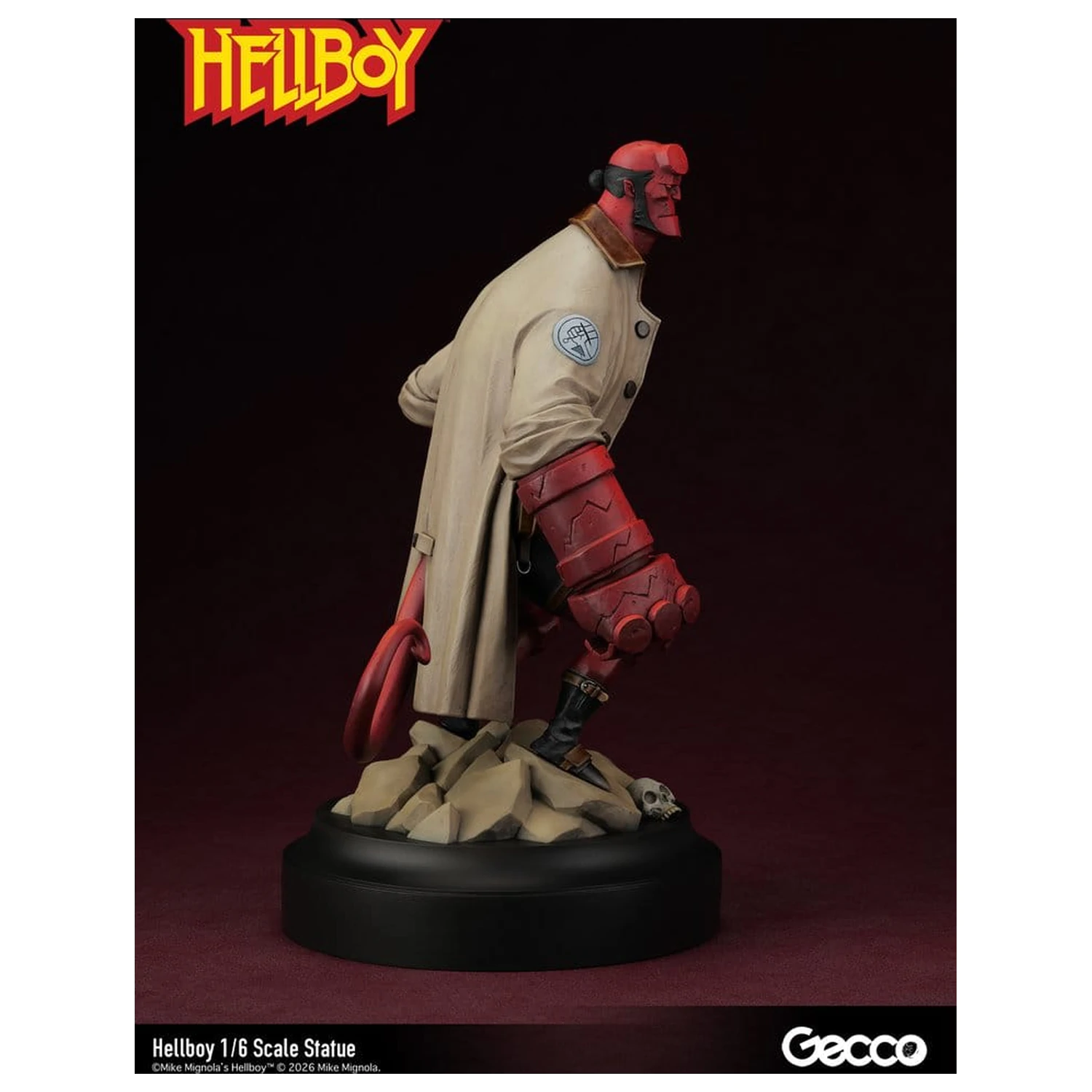 Hellboy PVC Figur 1/6 34 cm Produktfoto