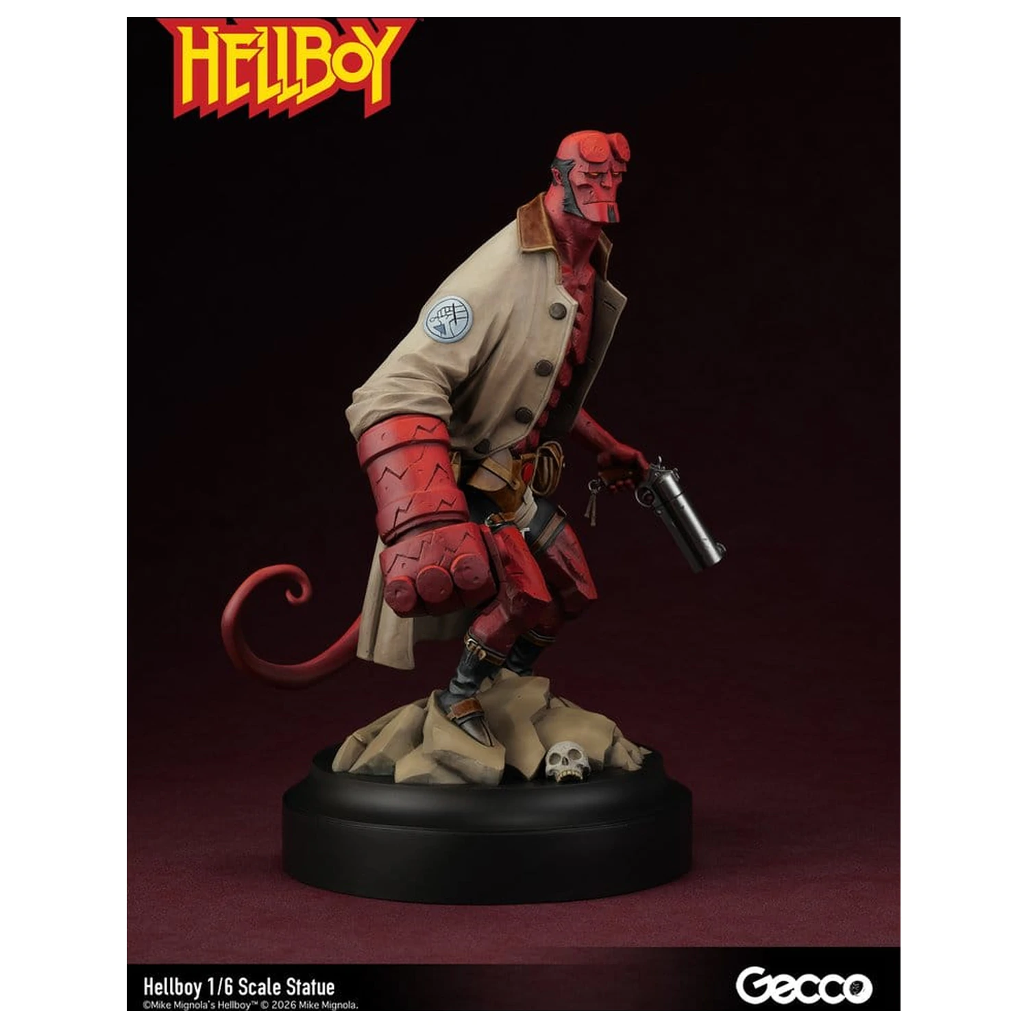 Hellboy PVC Figur 1/6 34 cm Produktfoto