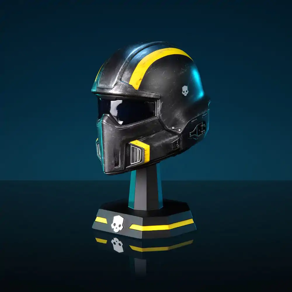 Helldivers 2 Nachbildung 1/4 B-01 Taktischer Helm 11 cm Produktfoto