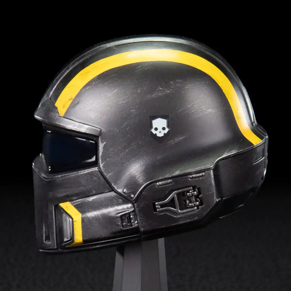 Helldivers 2 Nachbildung 1/4 B-01 Taktischer Helm 11 cm Produktfoto