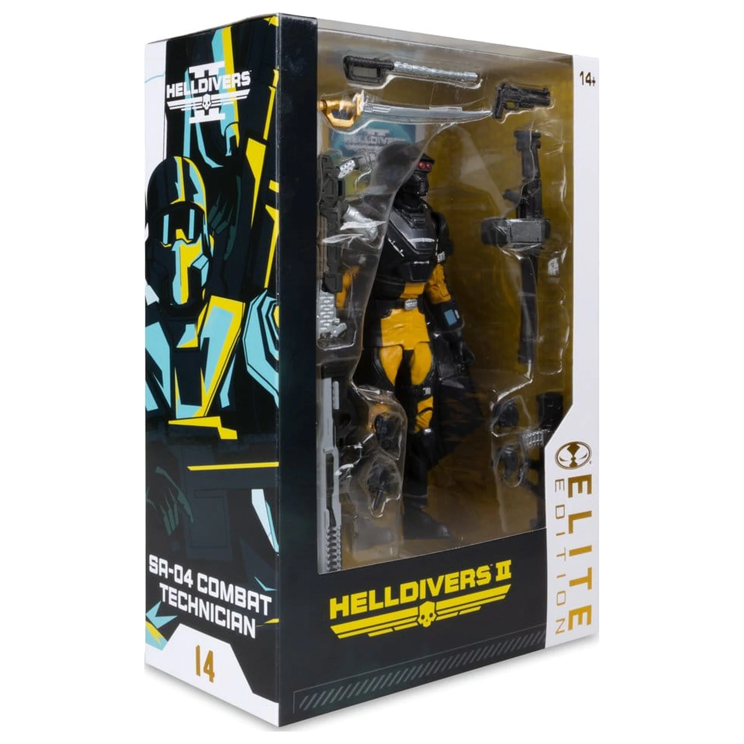 Helldivers 2 Elite Edition Actionfigur SA-04 Combat Technician 18 cm Produktfoto