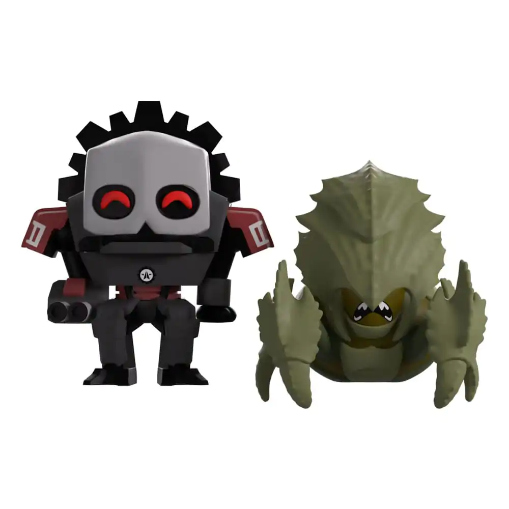 Helldivers 2 Monitor Buddiez Vinyl Figuren 2er-Pack Charger & Devastator 7 cm Produktfoto