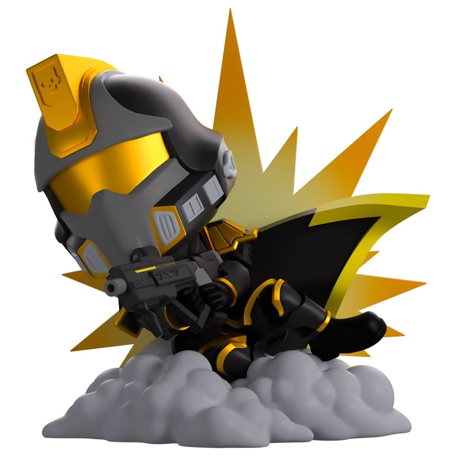 Helldivers 2 Vinyl Figur Hero of the Federation 10 cm Produktfoto