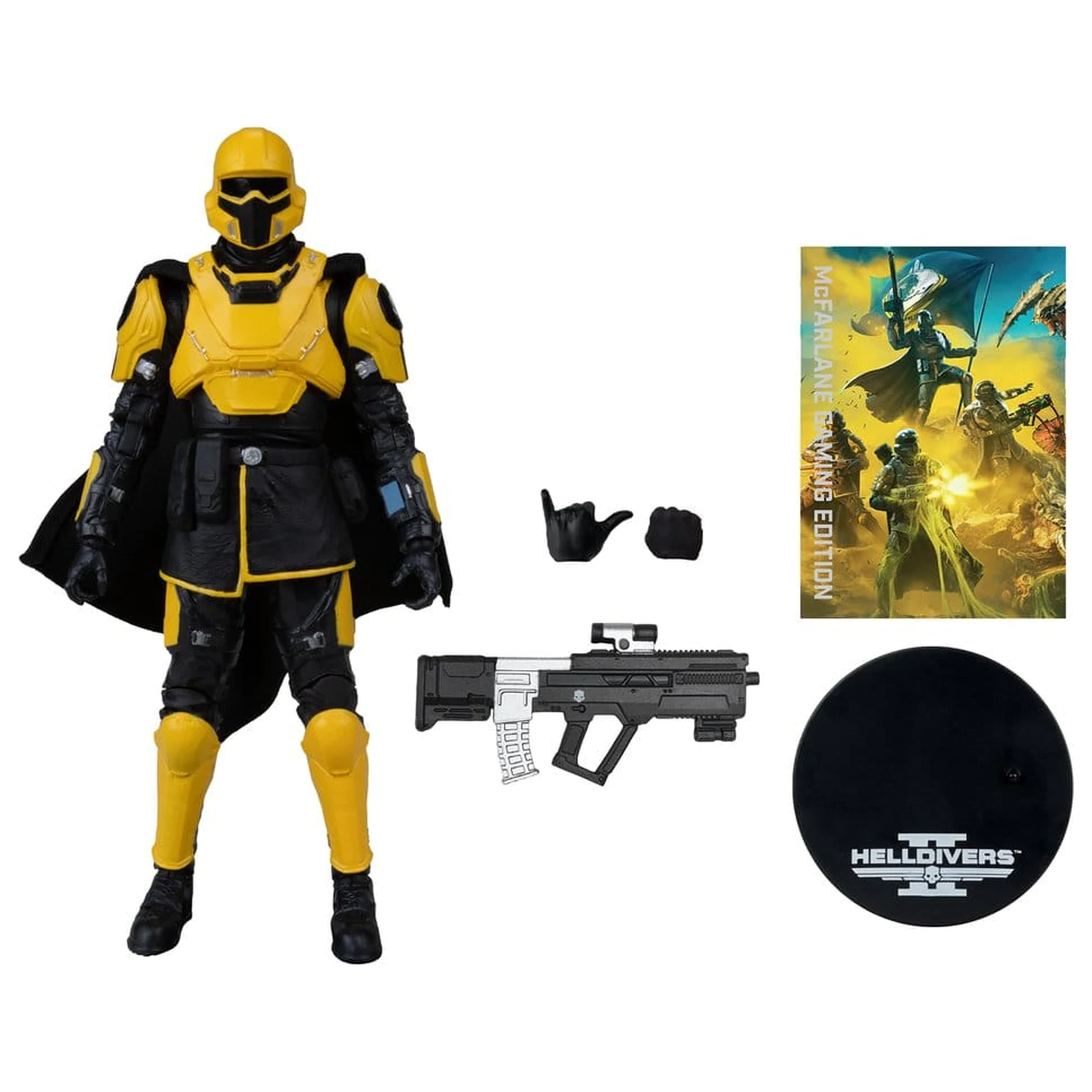 Helldivers II McFarlane Gaming Edition Actionfigur T4-40 Gold Eagle 18 cm Produktfoto