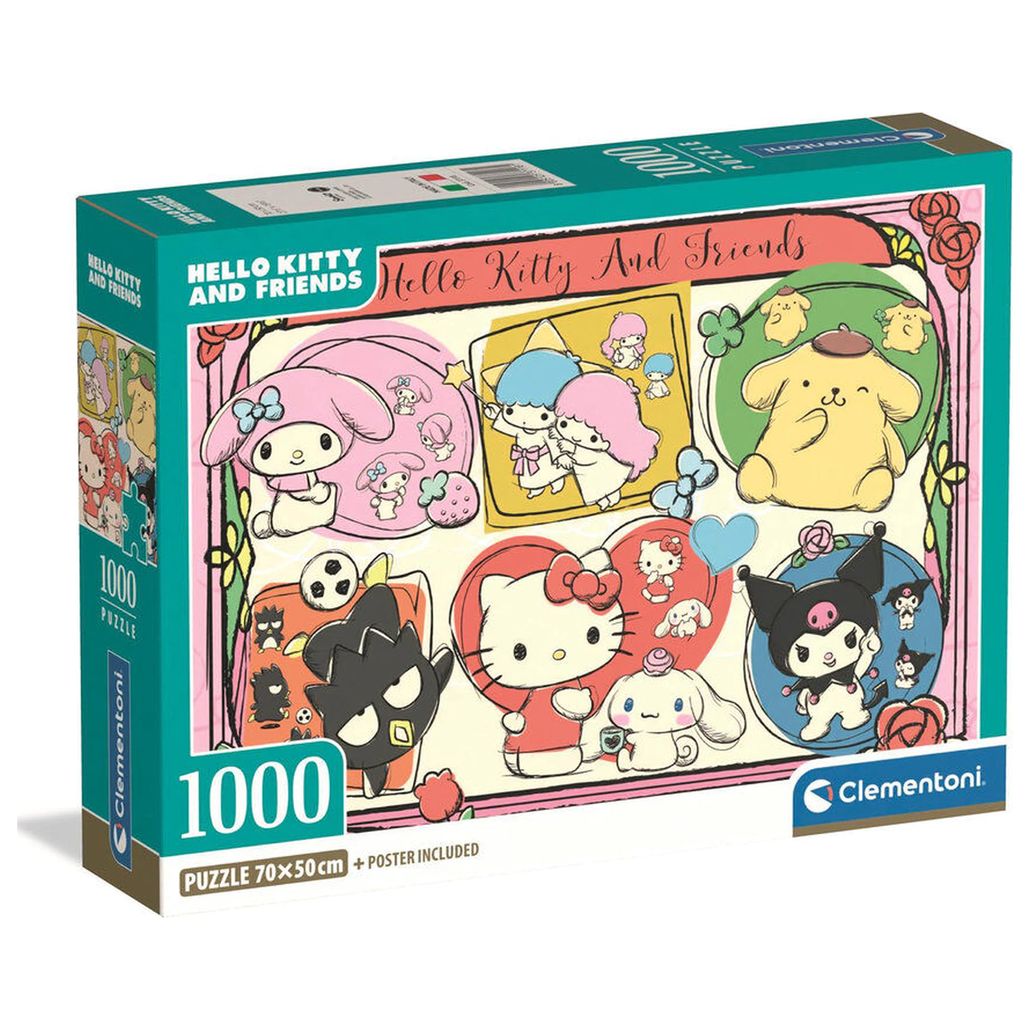 Hello Kitty 2 Puzzle 1000 Teile Produktfoto