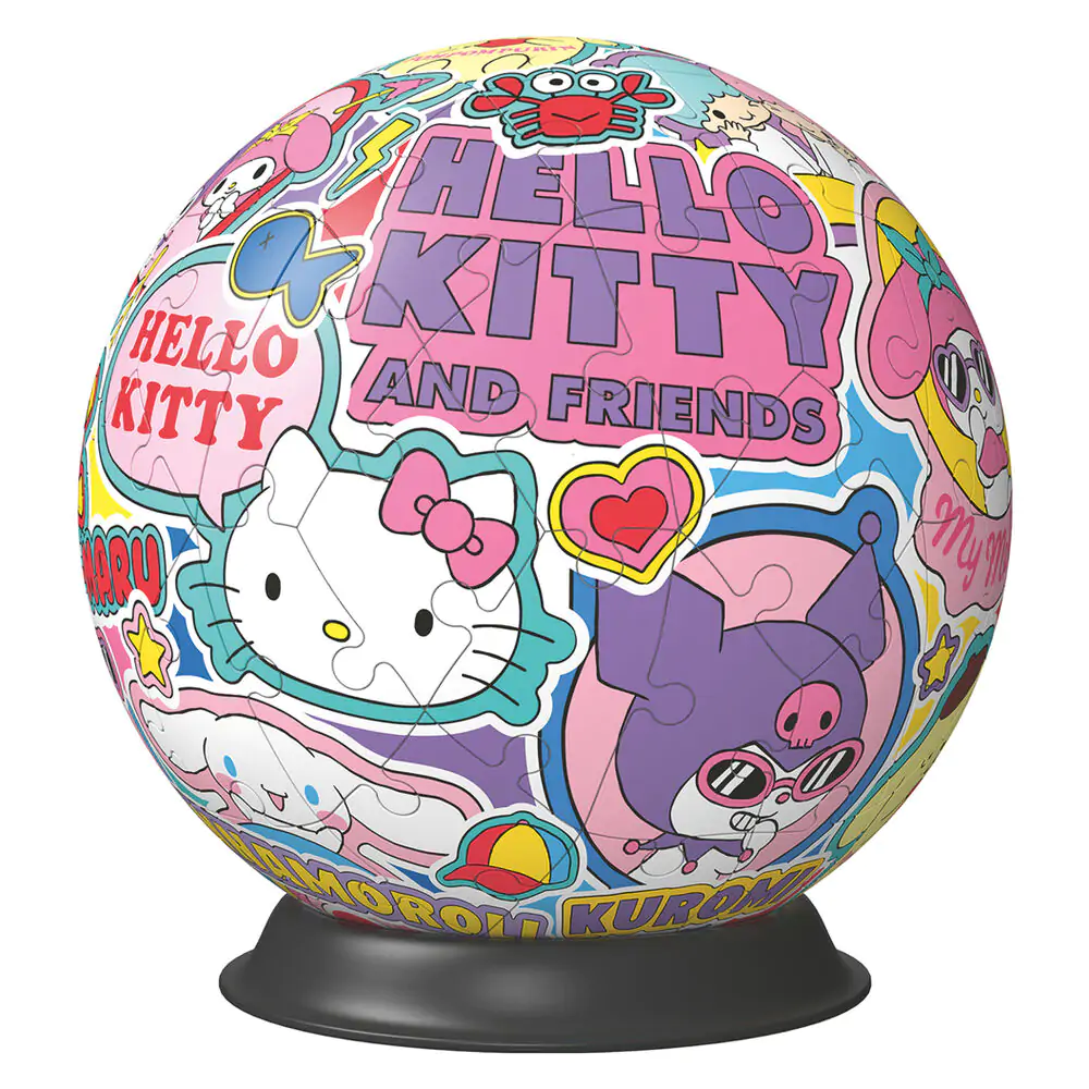 Hello Kitty 3D Puzzle 72-teilig Produktfoto