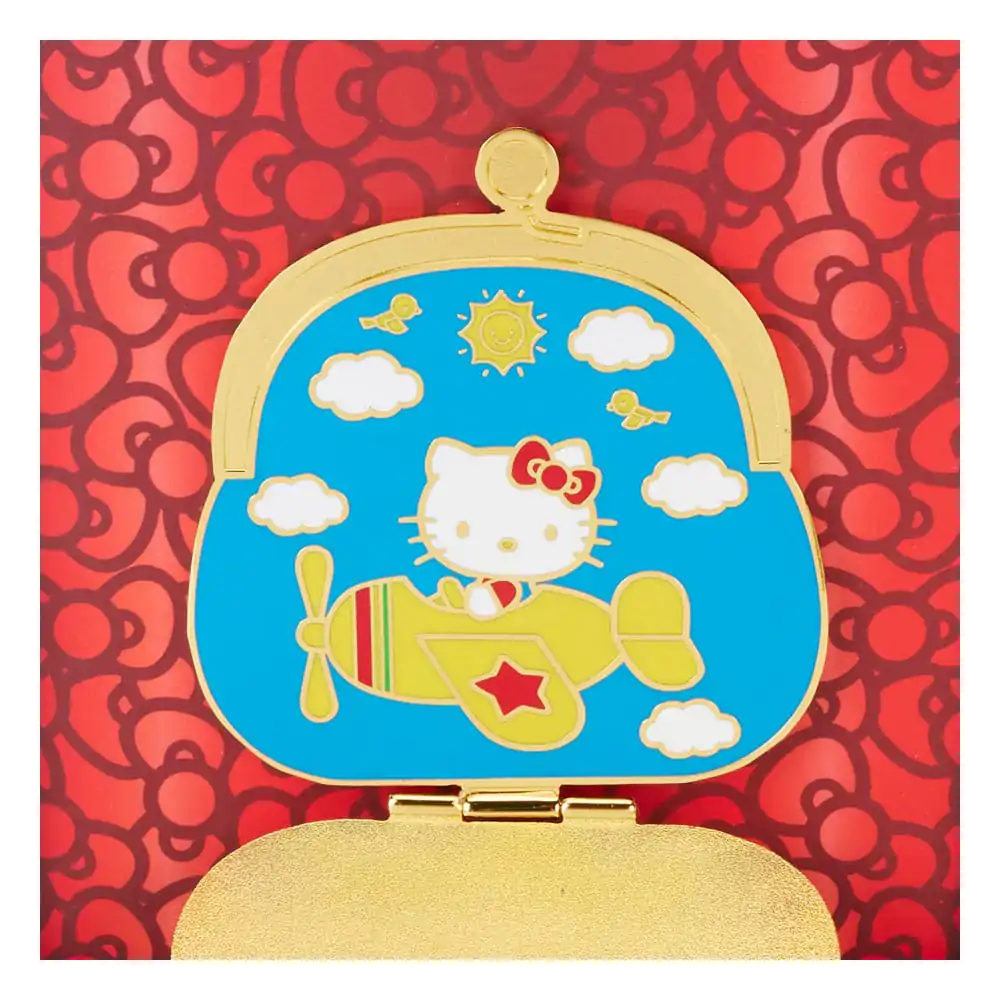 Hello Kitty by Loungefly Geldbörse 50th Anniversary pin badge termékfotó