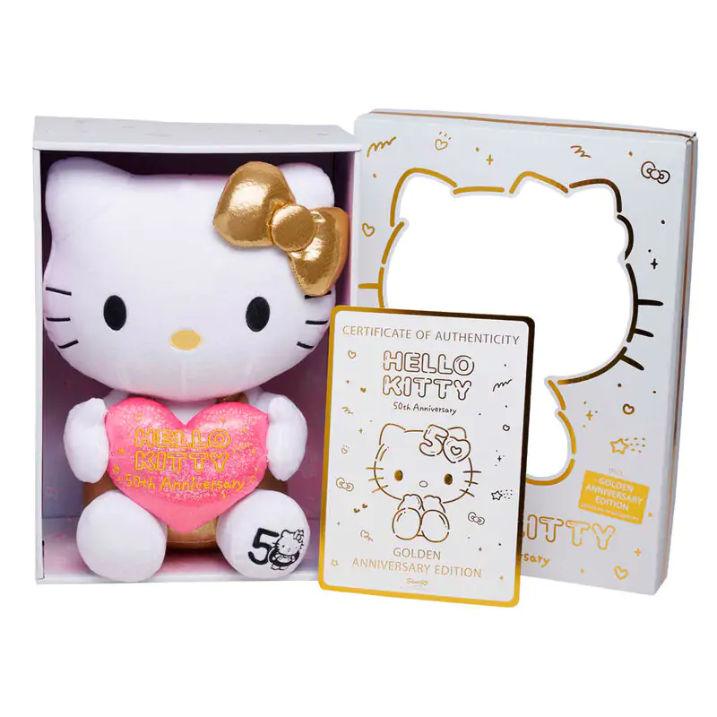 Hello Kitty 50th Anniversary Plüschfigur 30cm termékfotó