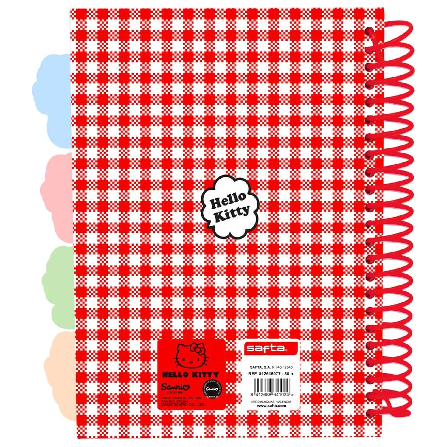 Hello Kitty A5 Notizbuch Produktfoto