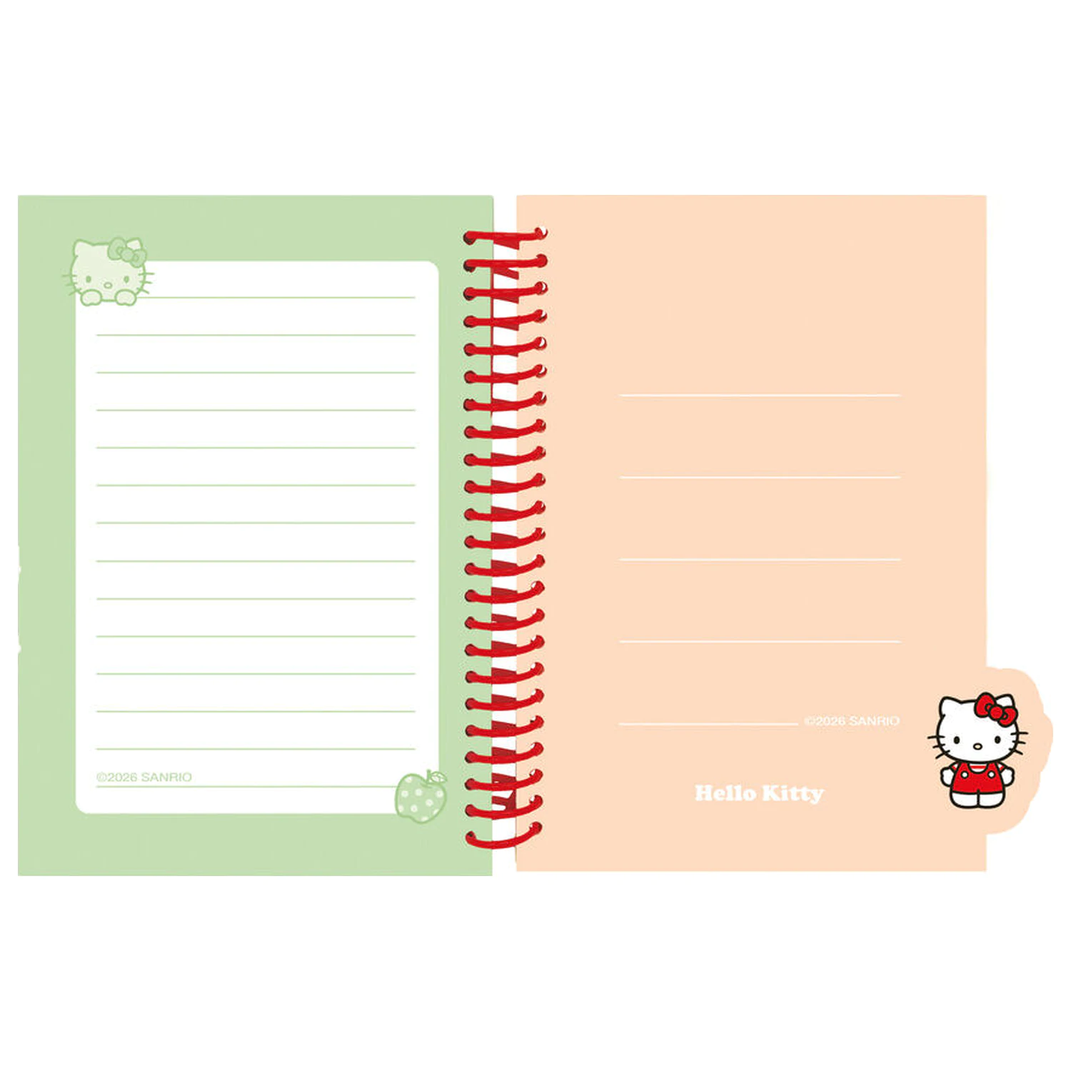 Hello Kitty A5 Notizbuch Produktfoto