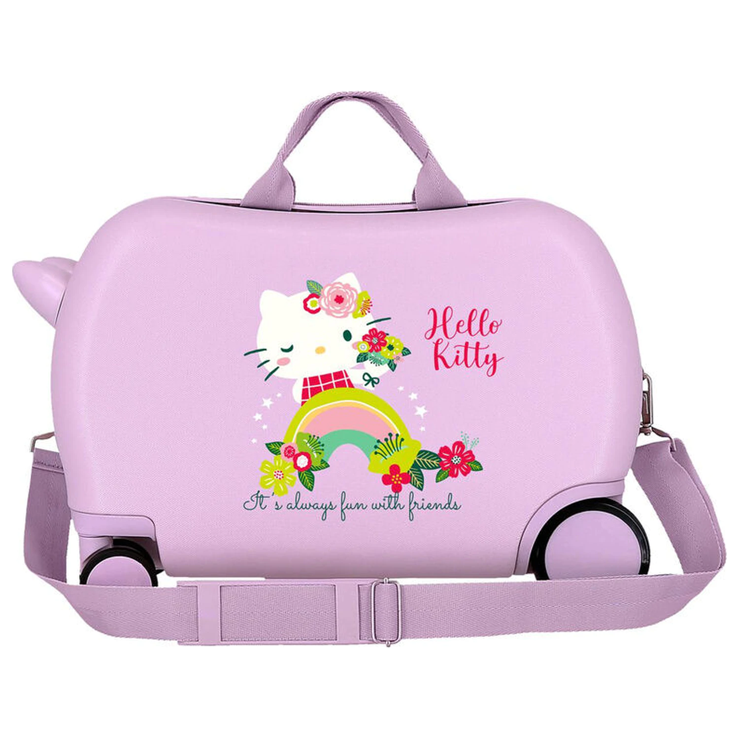Hello Kitty Always Fun With Friends ABS Rollkoffer 45cm Produktfoto