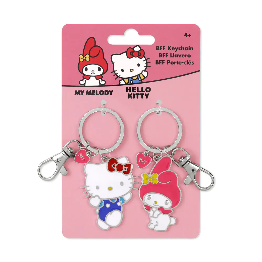 Hello Kitty & Friends Set 2 Schlüsselanhänger Produktfoto