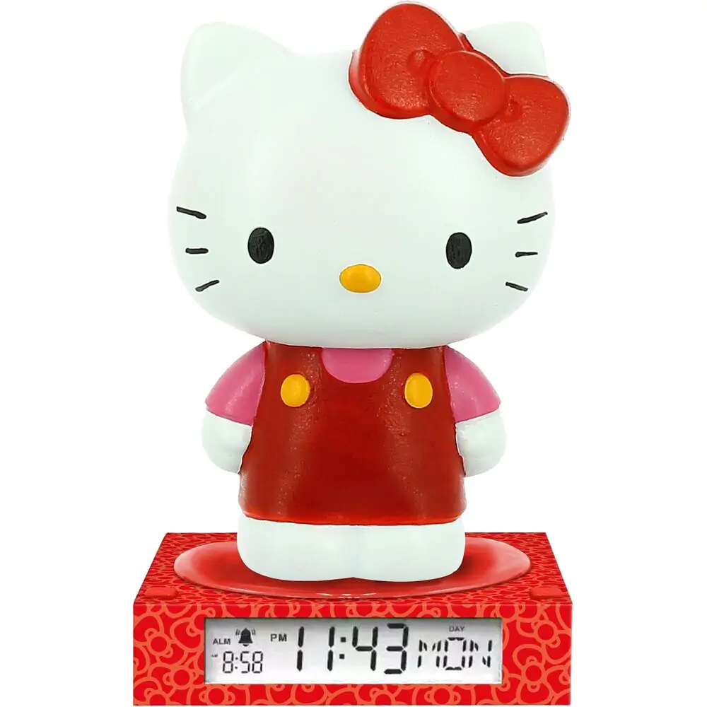 Hello Kitty and Friends 3D Lampe mit Wecker Produktfoto