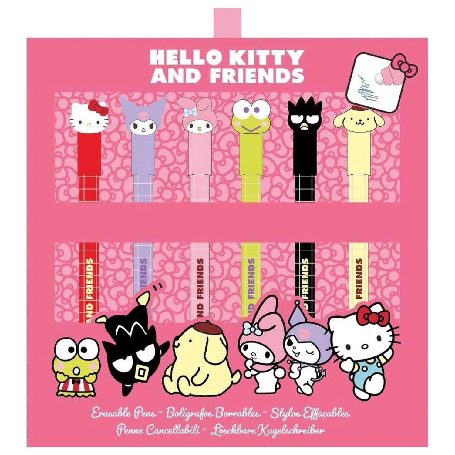 Hello Kitty and Friends 6 Stifte Packung Produktfoto
