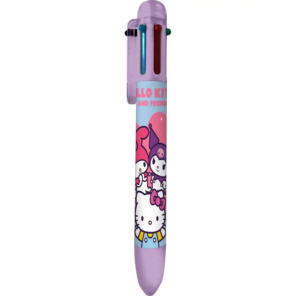 Hello Kitty and Friends 6-farbiger Stift Produktfoto
